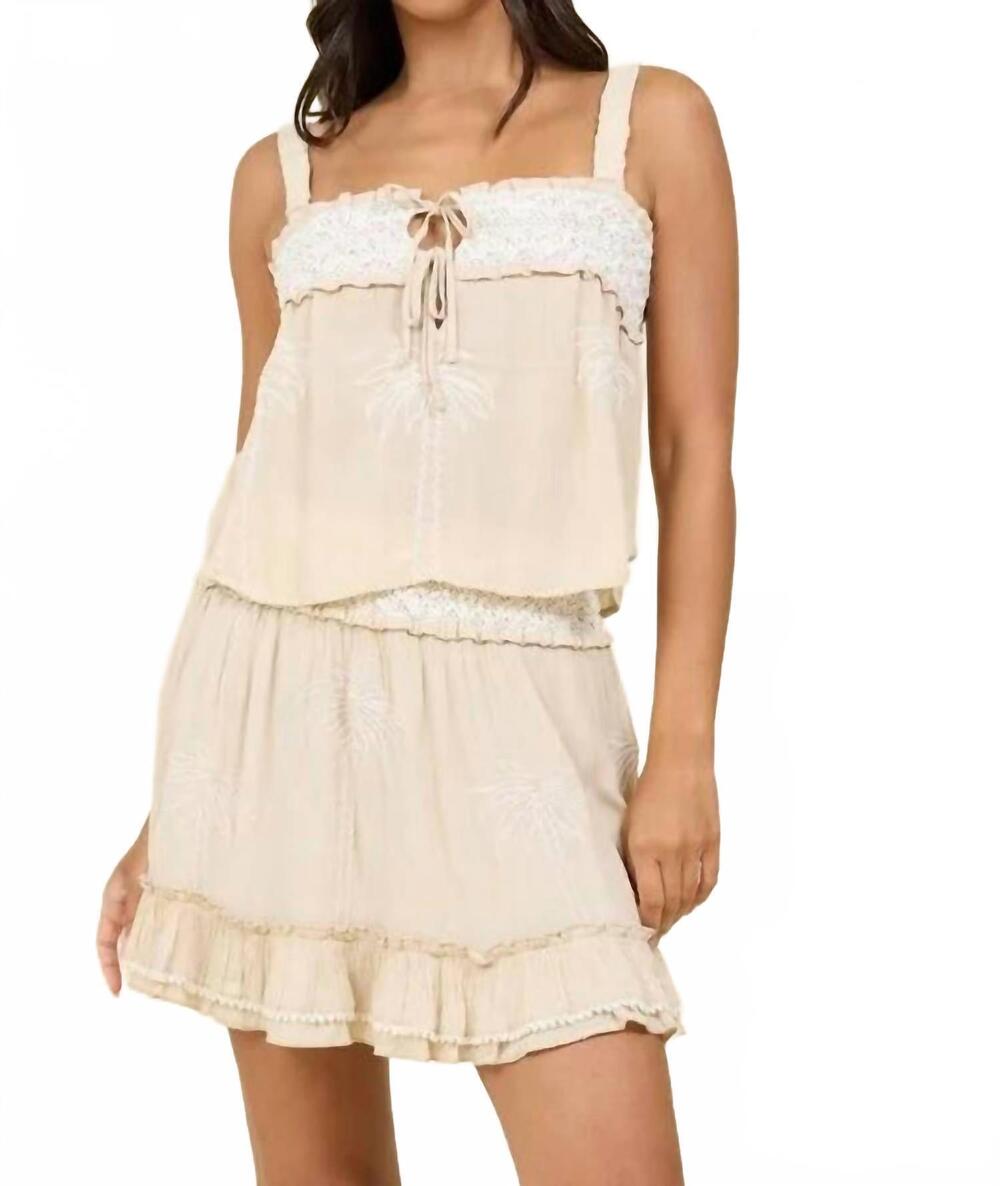 NEW SURF GYPSY flowy tank top in beige